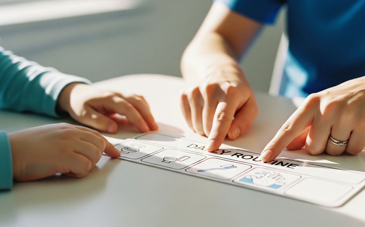 ABA Therapy Visual Cue Potty Training